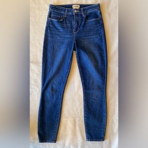 L’Agence Classic Wash High Rise Skinny Jeans